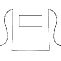 outline of BistroA apron